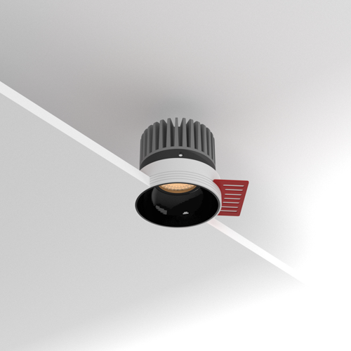 Round Downlight COB Darklight Recessed Trimless Φ: 95mm