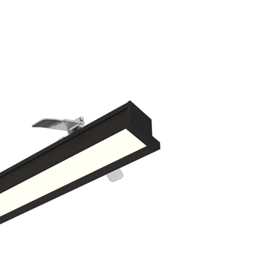 Fermo 49 Linear light Recessed Flanged
